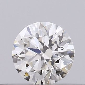 0.18 Carat Round H SI2 EX GIA Natural Diamond