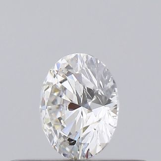 0.32 Carat Round F SI1 EX GIA Natural Diamond