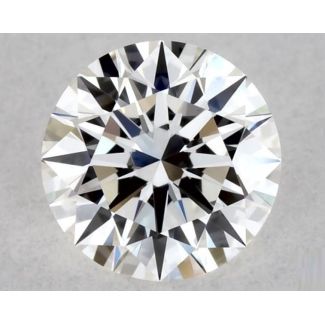 0.34 Carat Round F VVS1 EX GIA Natural Diamond