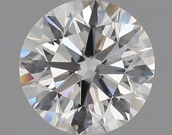 0.9 Carat Round H VS2 EX VG GIA Natural Diamond