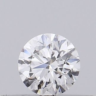 0.23 Carat Round D VVS1 EX GIA Natural Diamond