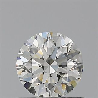 0.50 Carat Round H VVS2 EX IGI Natural Diamond