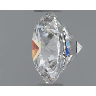 0.52 Carat Round F VVS2 EX GIA Natural Diamond