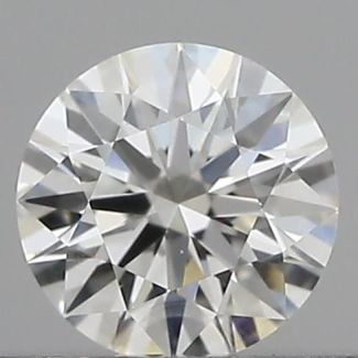 0.23 Carat Round H VS1 EX GIA Natural Diamond