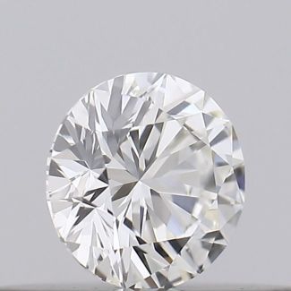 0.18 Carat Round H VS1 EX VG GIA Natural Diamond