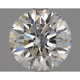 2.00 Carat Round I SI2 EX VG GIA Natural Diamond