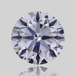 0.9 Carat Round D SI2 VG EX GIA Natural Diamond