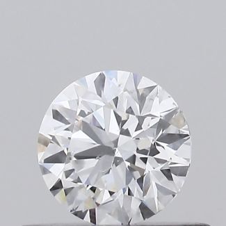 0.35 Carat Round D SI1 EX VG GIA Natural Diamond