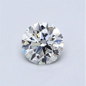 0.56 Carat Round G VS1 EX GIA Natural Diamond