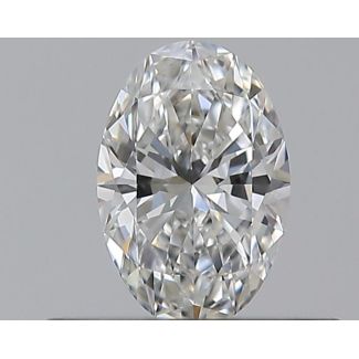 0.33 Carat Oval E VVS1 - EX VG GIA Natural Diamond