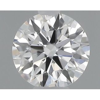 0.22 Carat Round E IF EX GIA Natural Diamond