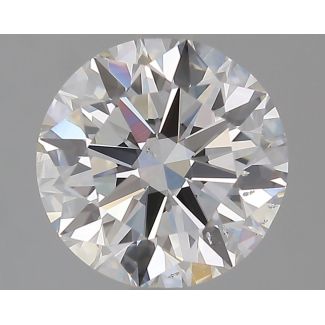 2.01 Carat Round F SI1 EX VG GIA Natural Diamond