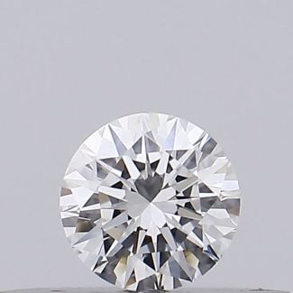 0.18 Carat Round D VS1 VG EX GIA Natural Diamond