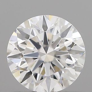 0.6 Carat Round D VVS1 EX GIA Natural Diamond