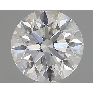 0.5 Carat Round H VVS2 EX GD GIA Natural Diamond