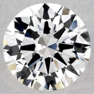 0.5 Carat Round E SI1 EX GIA Natural Diamond