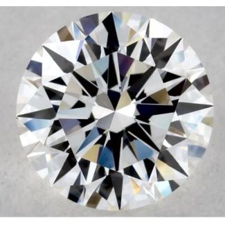 0.54 Carat Round F VVS1 EX GIA Natural Diamond