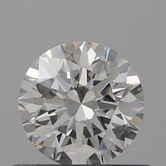 0.5 Carat Round H VVS2 EX VG GIA Natural Diamond