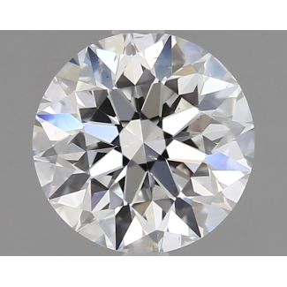 1.0 Carat Round E SI1 EX GIA Natural Diamond