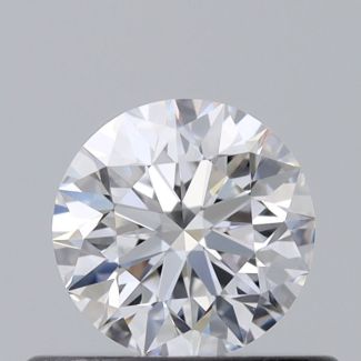 0.39 Carat Round D IF EX GIA Natural Diamond