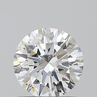 1.01 Carat Round F SI1 EX GIA Natural Diamond