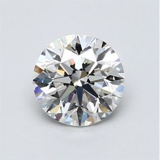 1.0 Carat Round H VS1 EX VG GIA Natural Diamond