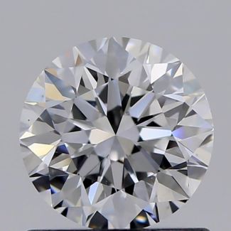 0.80 Carat Round D VS1 VG EX GIA Natural Diamond