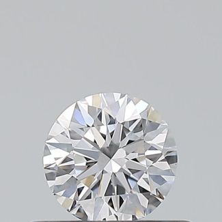 0.34 Carat Round D VS2 EX GIA Natural Diamond