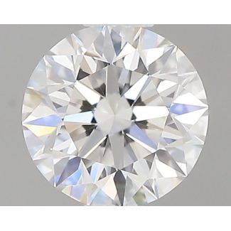 0.36 Carat Round E VVS1 EX GIA Natural Diamond