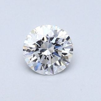 0.43 Carat Round D VS2 VG EX GIA Natural Diamond