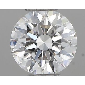 0.31 Carat Round F VVS1 EX GIA Natural Diamond