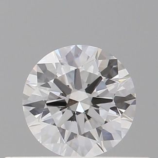 0.35 Carat Round D VVS1 EX GIA Natural Diamond