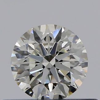 0.32 Carat Round J VVS1 EX GIA Natural Diamond