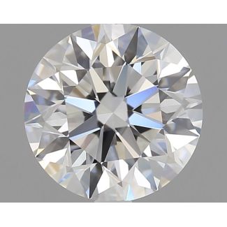 1.23 Carat Round F VVS1 EX GIA Natural Diamond