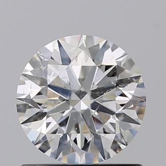 0.80 Carat Round F SI2 VG EX GIA Natural Diamond