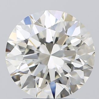 3.0 Carat Round H VVS1 EX IGI Natural Diamond