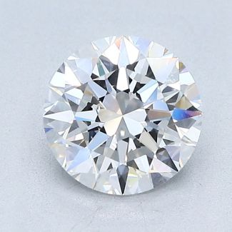 1.5 Carat Round E VVS2 EX GIA Natural Diamond