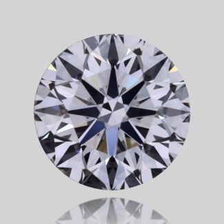 0.32 Carat Round D VVS2 EX GIA Natural Diamond