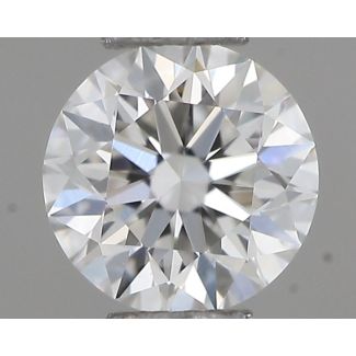 0.23 Carat Round G VVS1 EX GIA Natural Diamond