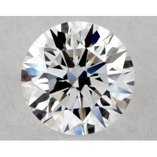 0.3 Carat Round E VVS1 EX GIA Natural Diamond