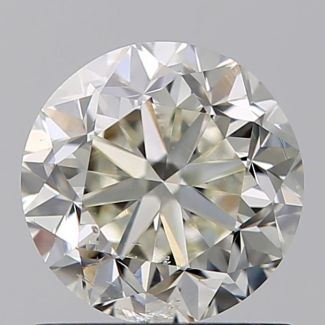 1.02 Carat Round J SI2 F VG GIA Natural Diamond