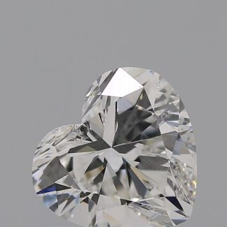 0.90 Carat Heart H SI2 - VG GIA Natural Diamond