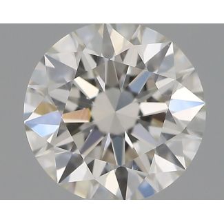 0.52 Carat Round G VS1 EX IGI Natural Diamond