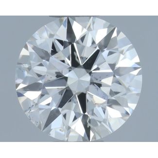 0.5 Carat Round I SI2 EX VG GIA Natural Diamond