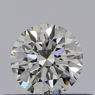 0.31 Carat Round I VVS1 VG GIA Natural Diamond