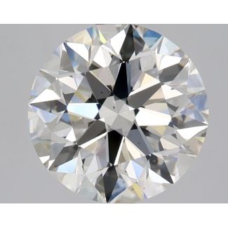 2.01 Carat Round I VS1 EX VG GIA Natural Diamond