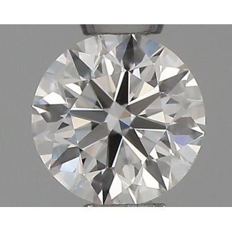 0.30 Carat Round G VVS2 EX VG IGI Natural Diamond