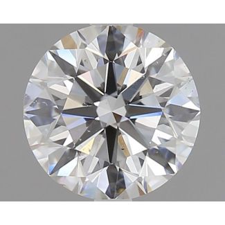 1.3 Carat Round F SI1 EX GIA Natural Diamond