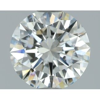 1.12 Carat Round H VVS2 EX GIA Natural Diamond