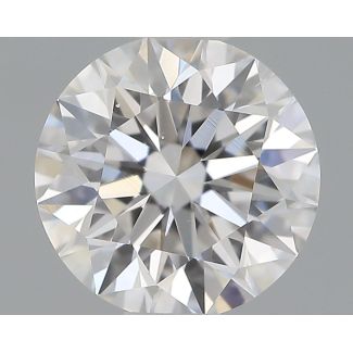 0.55 Carat Round D SI1 EX GIA Natural Diamond